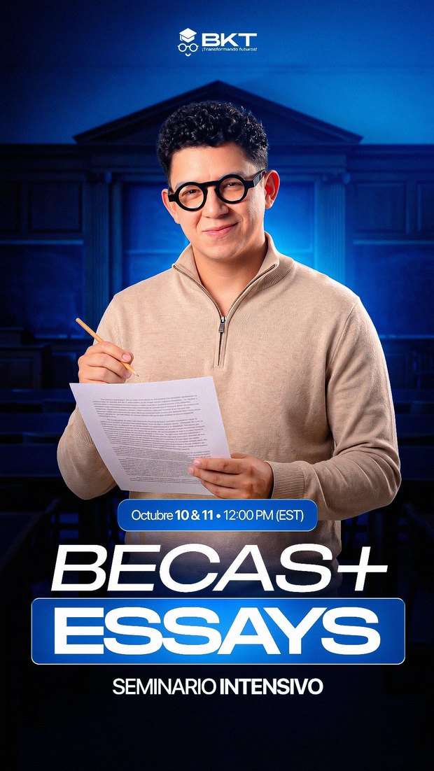 Seminario Becas + Essays con Luis Moros, 10 y 11 de octubre